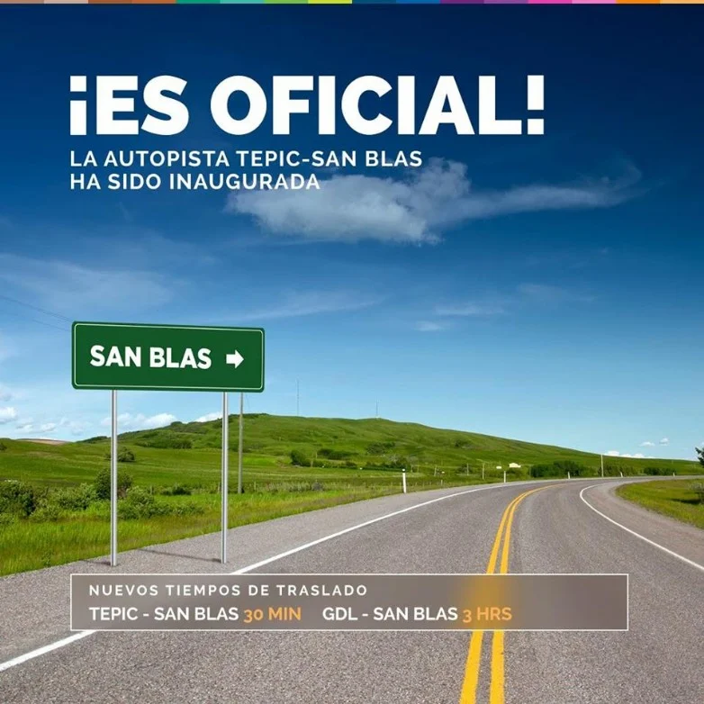 Autopista Tepic-San Blas-Gdl